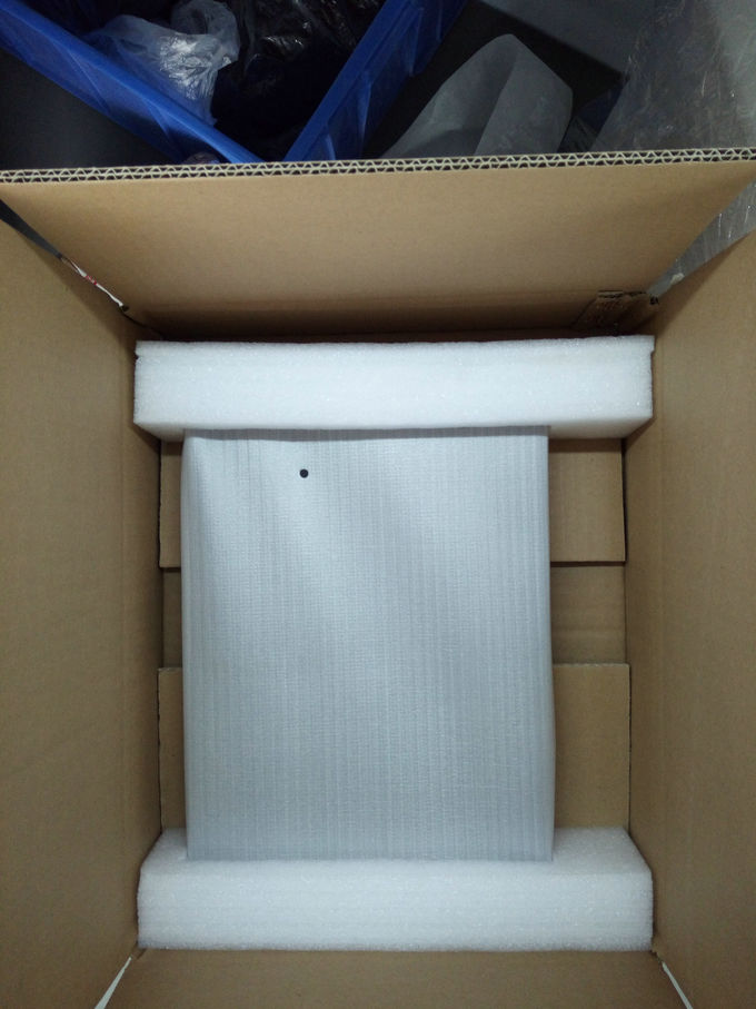 Low cost 15 inch frameless LCD video screen for shelves/display racks