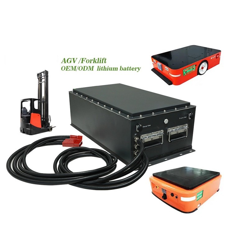 Forklift Lithium Battery Pack High Current 24V 48V 60V 72V 80V Lifepo4 With Smart BMS