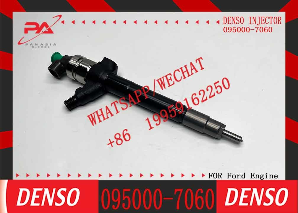 Diesel Injector 0950007060 6C1Q-9K546-BC Common Rail Injector 095000-7060 For F0RD Transit 2.2 2.4 Tdci