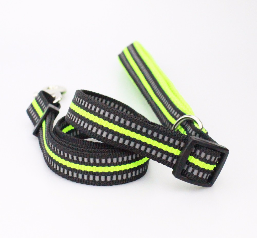 Protection Easy Walking Nylon Reflective Dog Leash For Training Eco Friendly