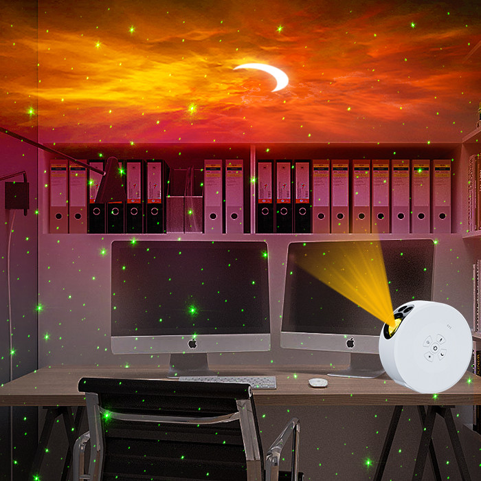 Bedroom Remote Moon Star Projector Multipurpose Children Gift