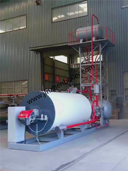 Gas Oil Fired Horizontal Organic Heat Carrier Thermal Oil Boiler For Heat