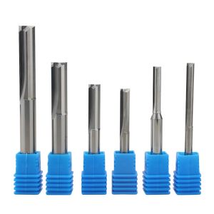 2 Edged Cutter Straight Tool End Mill Straight Router Bit 2 Flute Straight End