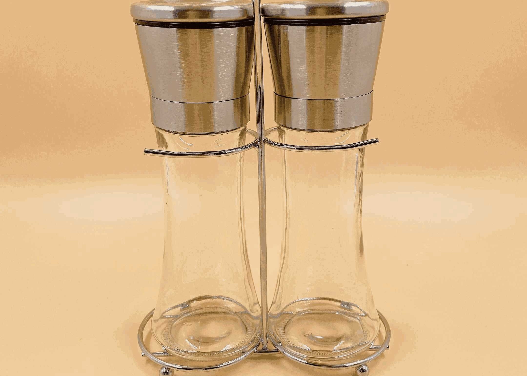 Classic European Style LFGB Stainless Steel Spice Rack