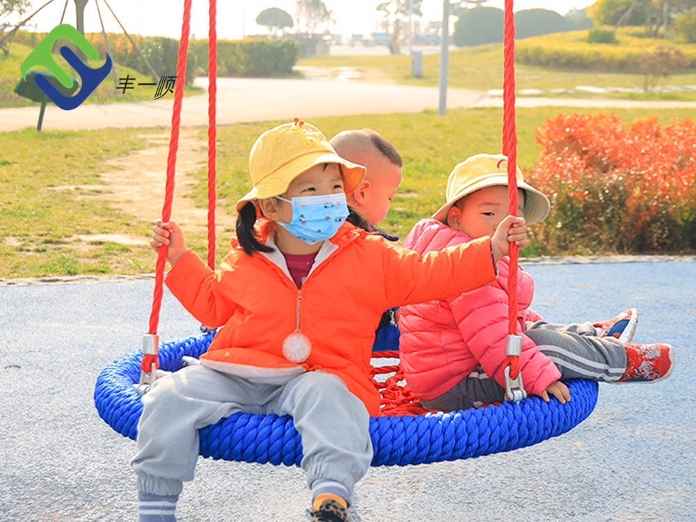 48" Commercial Nest Saucer Web Swing For Public Playground School