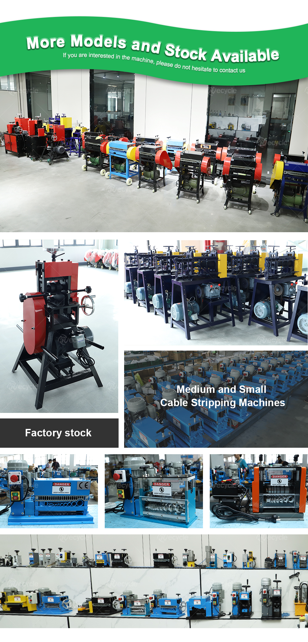 Electric Copper Wire Peeling Stripping Machine for Scrap Cable Stripping 2023 Automatic