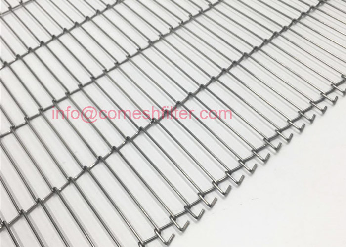 Universal Weave Metal Mesh Belt Fda Hole Customized