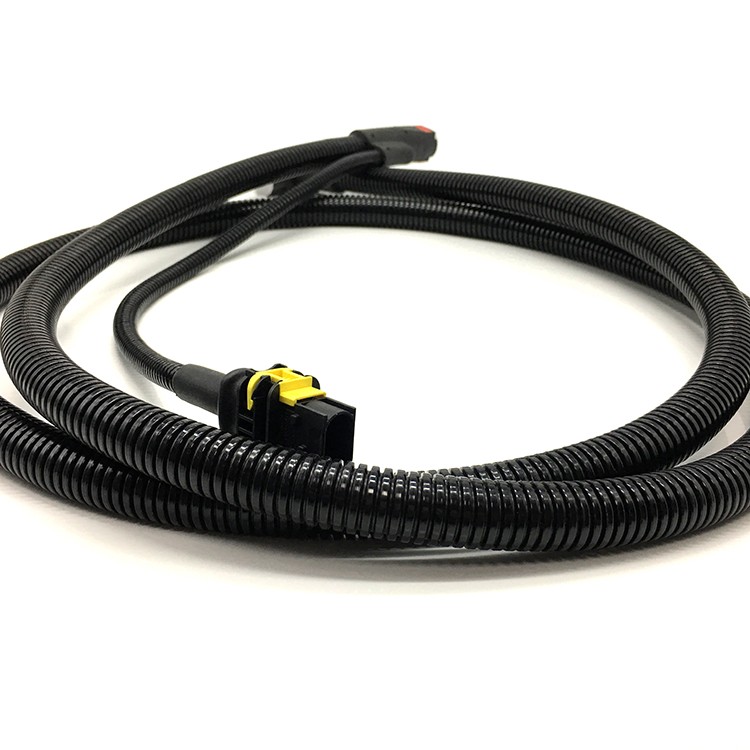 Black Heatable SCR AdBlue Lines SCR System Adblue Heating Hose