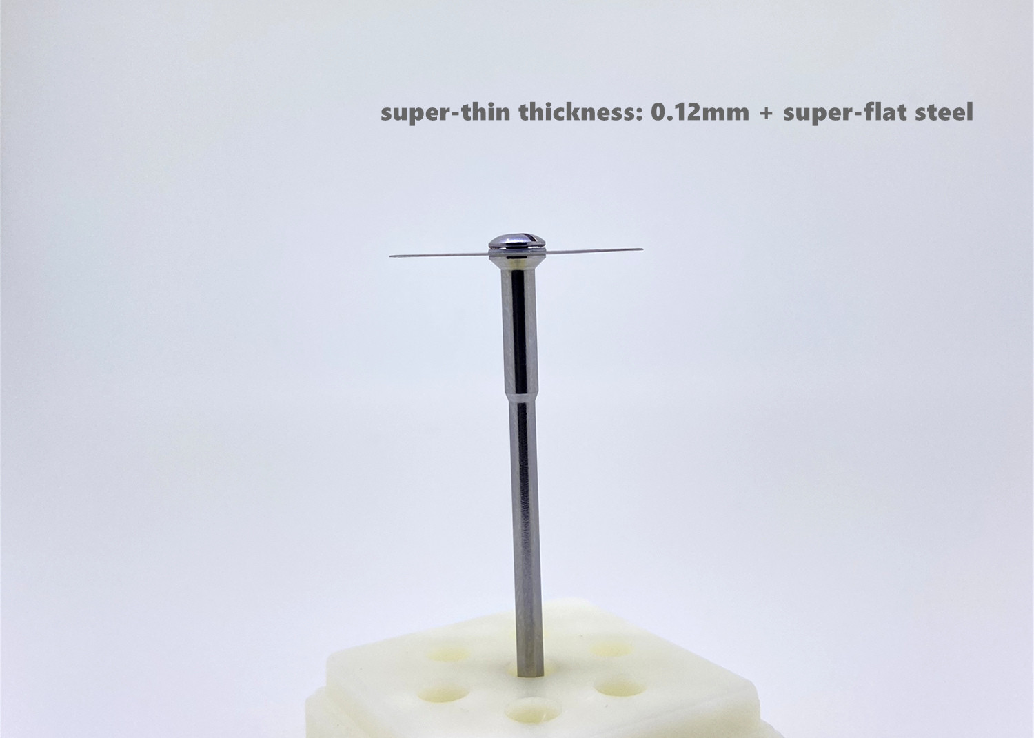 Flexible Rotary Cutting Wheel Electroplated Dental Thin Diamond Blade 0.12mm