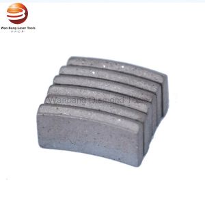 Smooth Cutting Roof Top Flat Top Diamond Core Bit Segments for Reforced Concrete