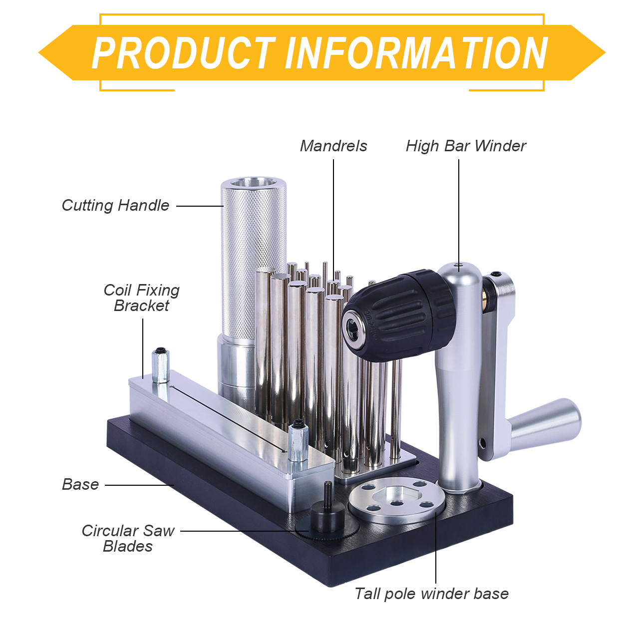 Tooltos Stainless Steel Manual Jewelry Wire Drawing And Winding Machine Tools For Jewelry Making
