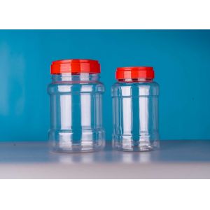 1500Ml Empty Plastic Juice Bottles with Lids – Cylinder Drink Containers - Great