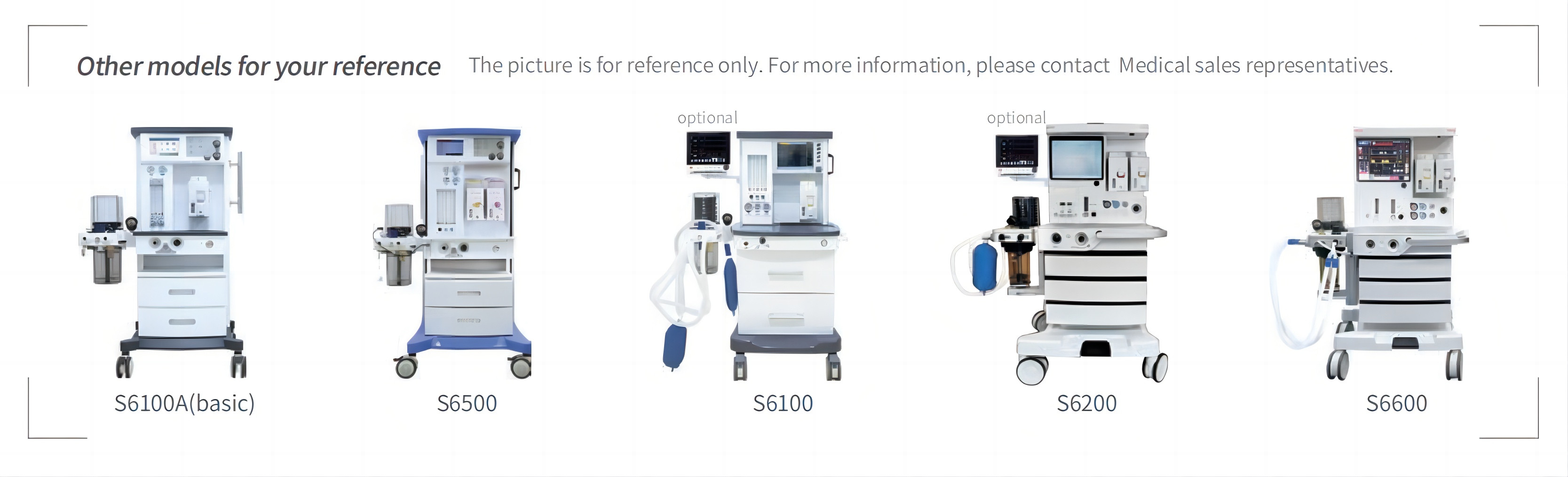 Adult And Pediatric General Anesthesia Machine S6500A Anaesthesia Ventilator