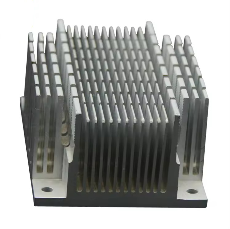 Aluminum Extrusion Profile Square Heatsink Large Extruded Heat Sink