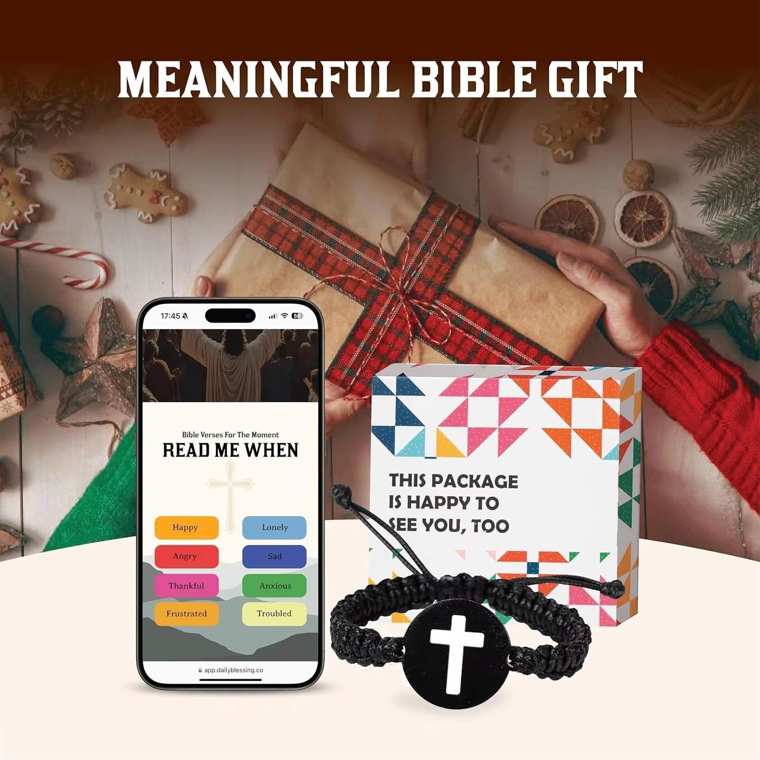 Customized Christian Daily Bible Verse Bracelet Yappy Bracelet Recycled Materials
