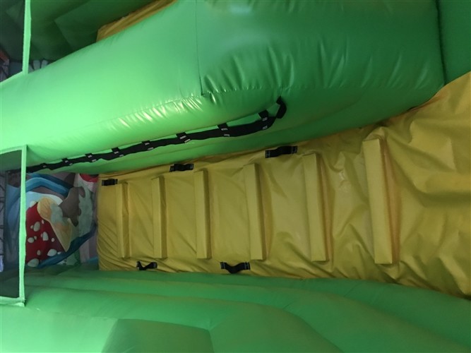 Inflatable Fun City Insects Theme Obstacle Course Bouncy Castle Combo