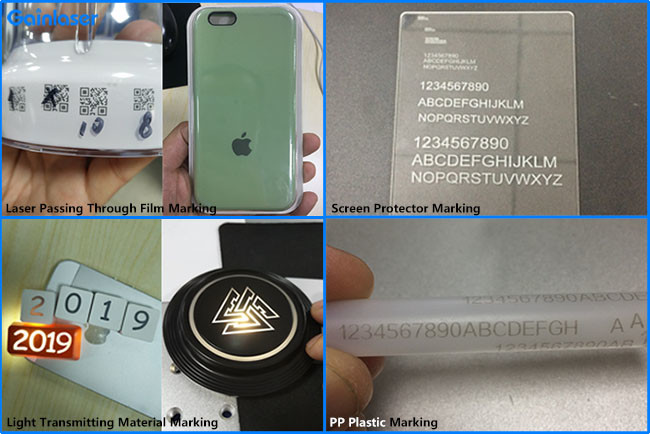 Copper Bearing Portable UV Laser Engraver JCZ For Text