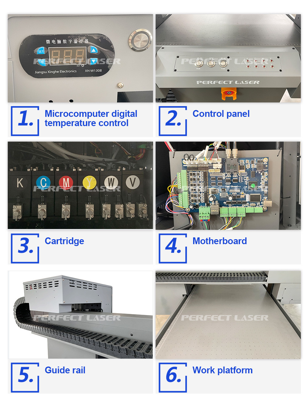 600mm*900mm High Precision UV Flatbed Printer with CE Approval