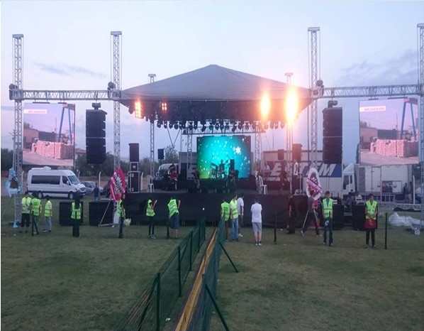 Industry Leading Rental LED Screen Outdoor , P4.81 P3.91 Led Video Wall Hire