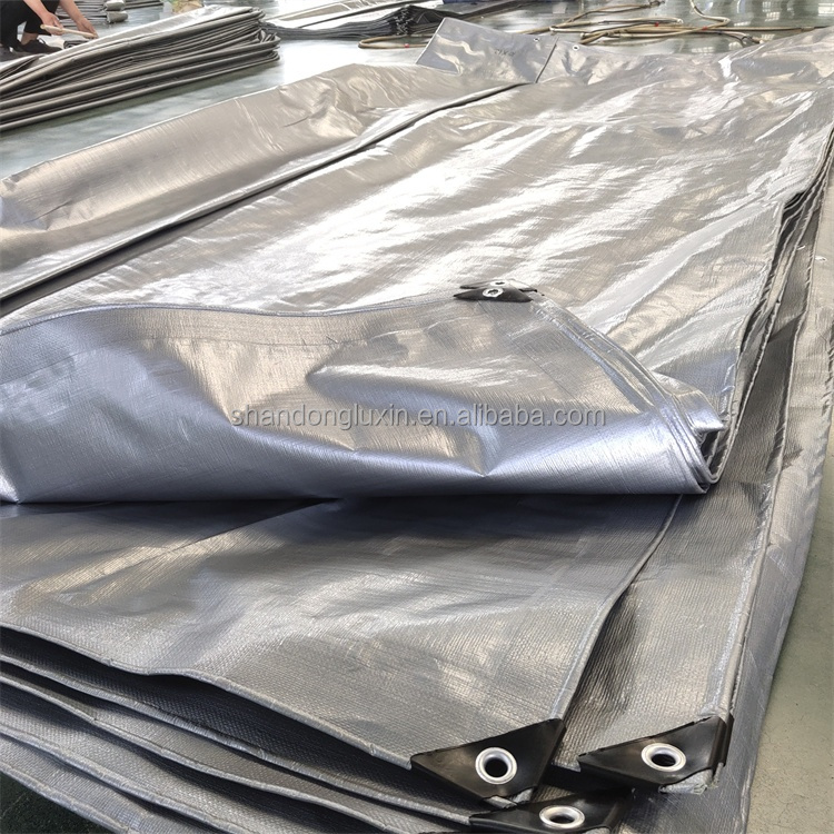 PE Tarpaulin With Eyelets for Industrial Agriculture Cover Light Weight and Rainproof
