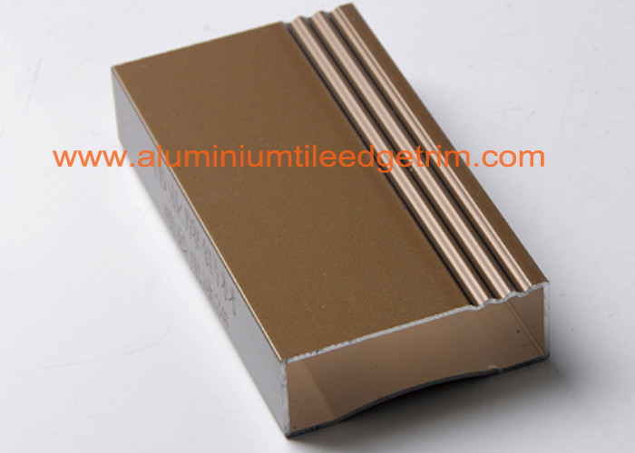 Anodized 6063 - T5 Aluminum Extrusion Profiles Rectangular Hollow Shaped