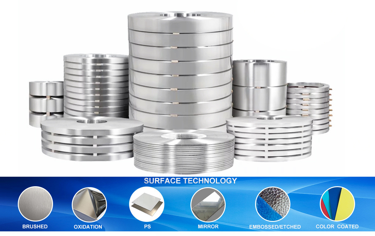 1050 Brushed Aluminum Ceiling Strip Coil 8mm 1070 1100 3003 3004 5005 5052 8011