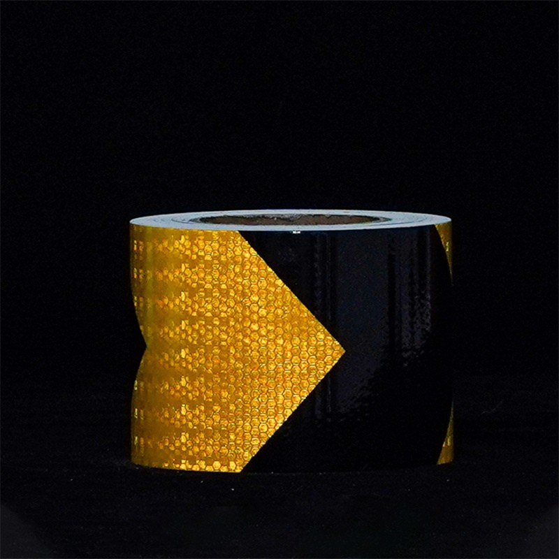 Waterproof High Visibility Reflective Warning Tape For Road Traffic Warning