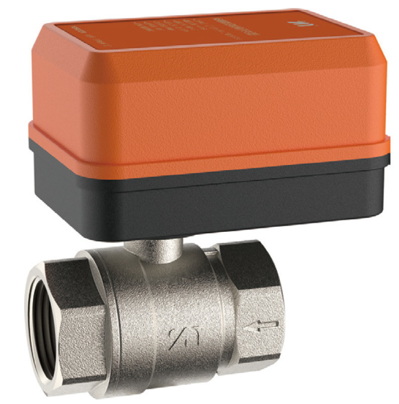 2201 Intelligent Remote Control Motorised F x F Brass Shut-off Valve Ball Type Sizes DN20 DN25 DN32 Safe Voltage Model