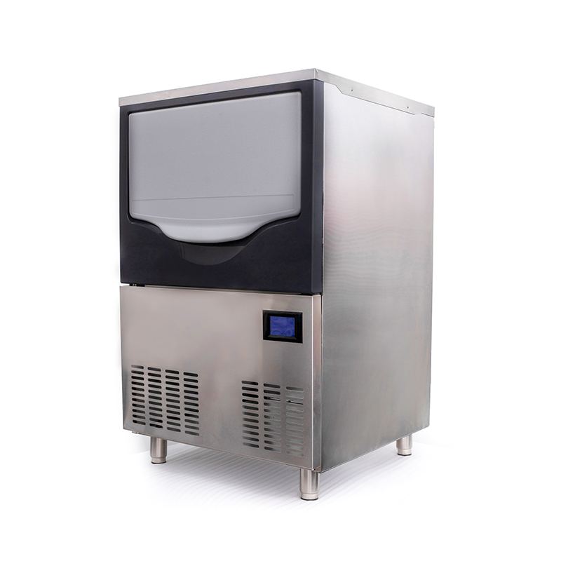 50 Capacity 220V Household Auto Bearing Push Button Crescent Edible Ice Maker Machine