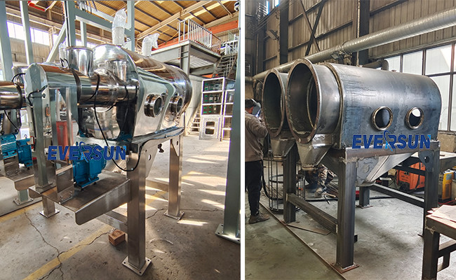 1 - 10t/H Single Screen Layer Powder Centrifugal Sifter Separator With 80-530mesh