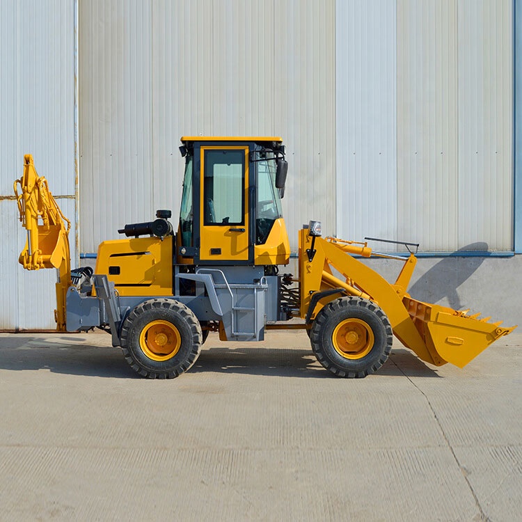 BOXINHUASHENG Hydraulic Pump Loader Backhoe Attachment Front End Loader With Backhoe