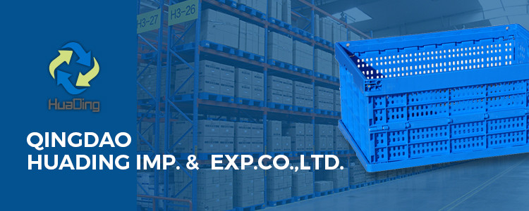 Plastic crates Foldable mesh wall for turnover and storage