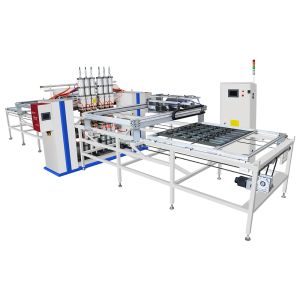 Hwashi Automatic Multi Point Refrigerating Condenser Wire Mesh Spot Welding