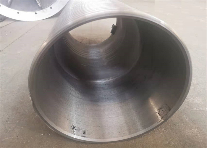 Pair Of Non Standard Grooved Cable Drum Custom Crane Sleeves Lebus