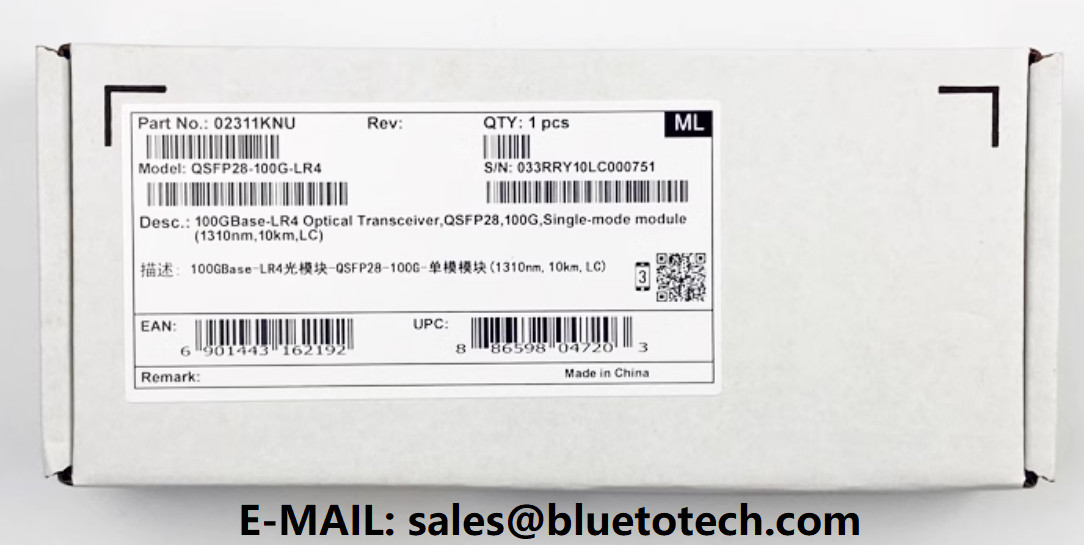 Huawei 34061478 QSFP28 100G LR4 10km Optical Transceiver 1295-1310nm SM