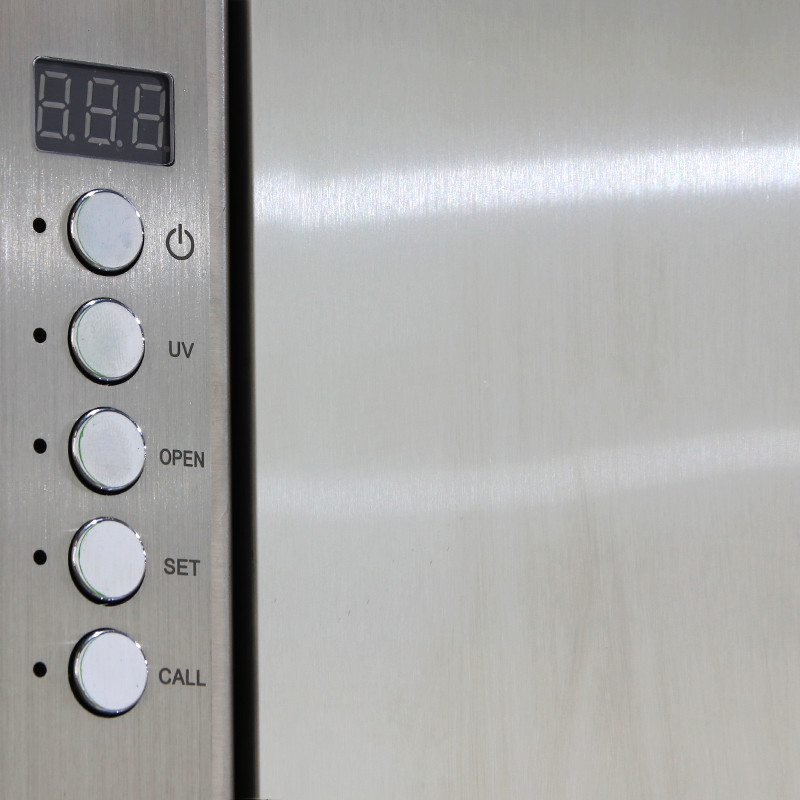 YANING ISO Cleanroom Pass Box Stainless Steel Static Pass Box With Embedded Door