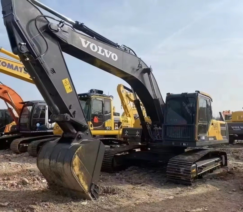 18100kg Hot sell Second Hand Vollvo EC210D Hydraulic Crawler Excavator with D5E Engine Model