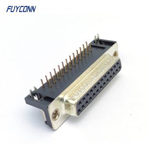 25pin Female DB Connector Right Angle PCB D-SUB Connector (8.08mm)