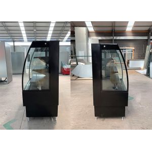Semi Vertical Self Service Refrigerated Displays With Positive Temperature