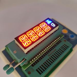 China Ultra Red/White/Blue 4 Digit 14 Segment Customized Alphanumeric LED Display on sale