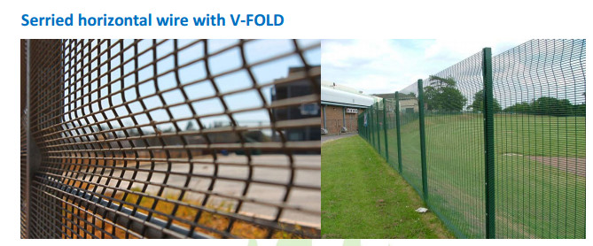 the highest level of security welded panel barrier-358 mesh fencing