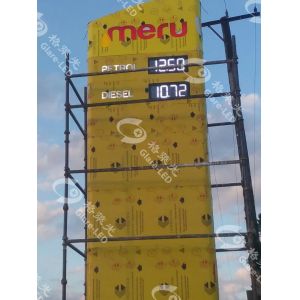 8" -32" Digit Height Led Gas Station Signs With RF Remote Control for Petrol