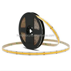 CE RoHS Approved Flexible White COB LED Strip with 3000K Color Temperature
