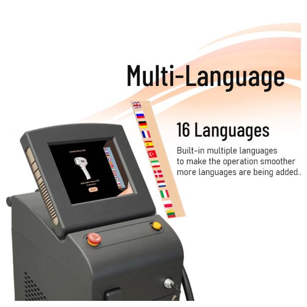 755nm 808nm 1064nm Laser Hair Removal Ice Machine Triple Waves Laser Depilation