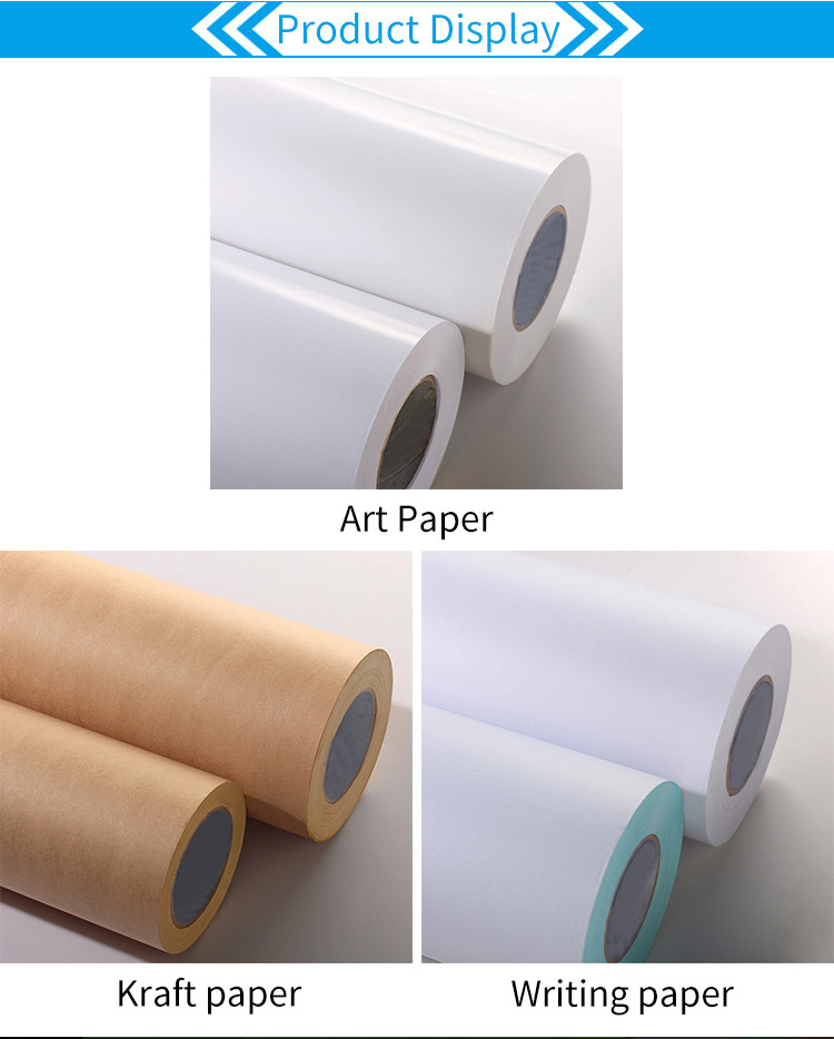 120G Semi Gloss Art Paper High Adhesive Stickers With 80G White Glassine Liner