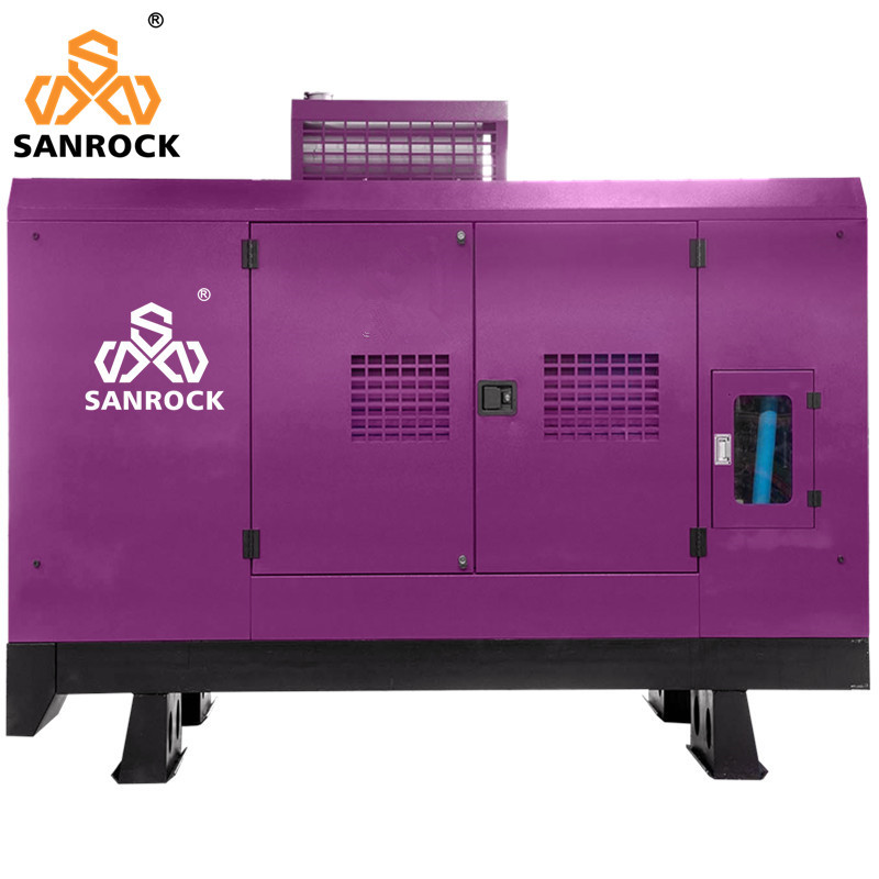 Portable Rotary Screw Air Compressor for Mining 22bar Diesel Power Source