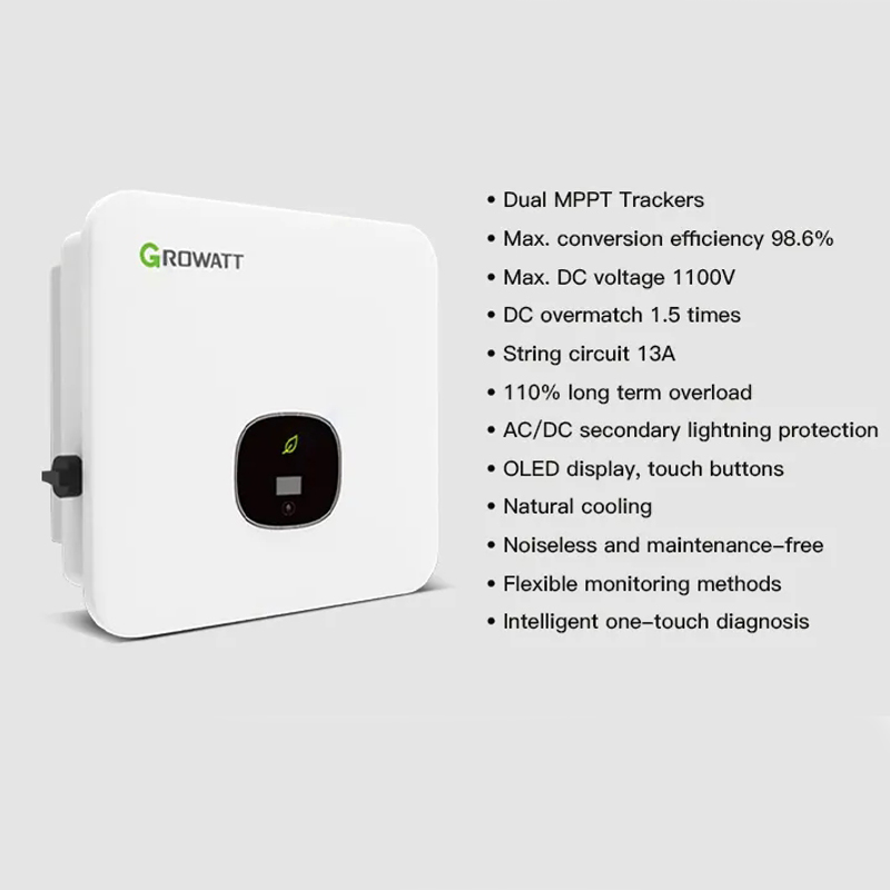 Growatt Professional Inverter MOD 4000TL3-XH 4kw Hybrid Three Phase Solar Inverter