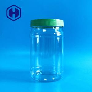 China 30oz 880ml Bpa Free PET Plastic Mason Jars Medicine Storage on sale