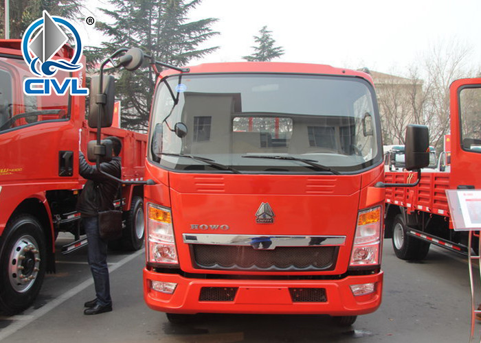 New Light Duty Commercial Trucks 150 - 250hp engine 4X2 Light Cargo Truck 2 - 5 Ton capacity