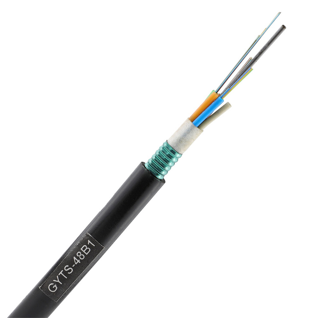 PBT Loose Tube Multi Strand Direct Buried Fiber Optic Cable 288 Cores 5KM/drum
